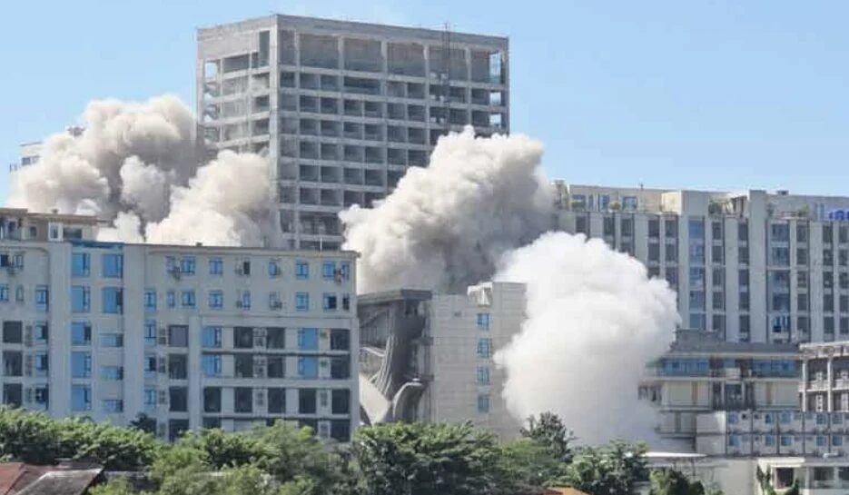 缅甸军方轰炸诈骗据点