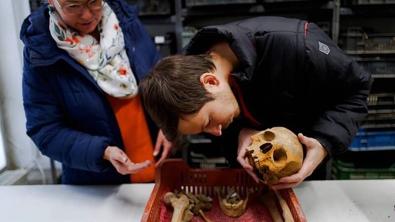 罗马1700 年密封墓葬